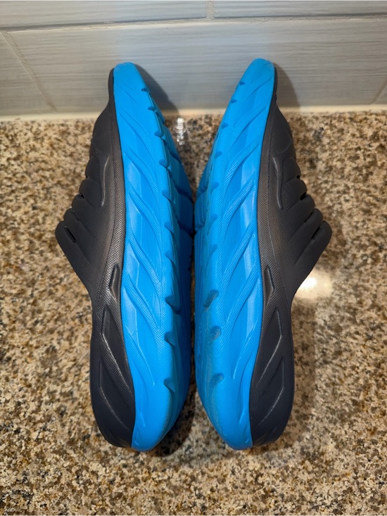HOKA ONE ONE Unisex Slide Sandals Black Blue Synthetic Comfort  men9/women 11 main image 7
